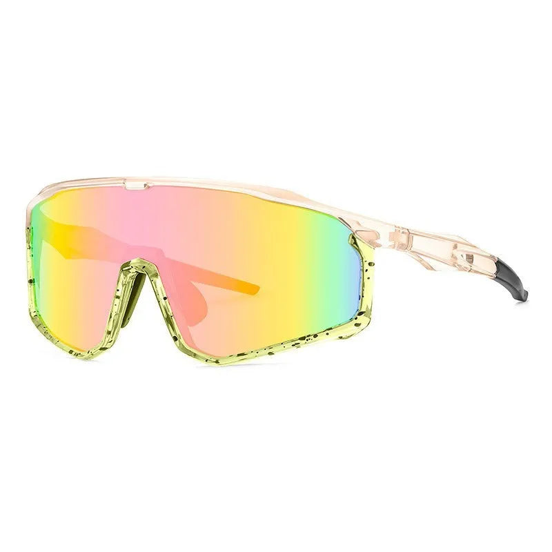 Mountaineering goggles with colourful lens options for climbing hiking snow activities UV protection