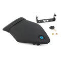 Black PU leather rear seat bag for BMW S1000RR with lock key and ABS base