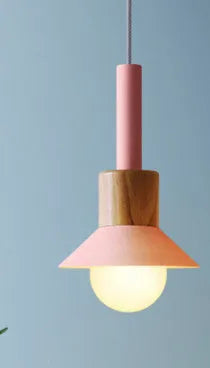 Nordic style minimalist bar bedside lamp in white colour with 3W bulb for home bedroom