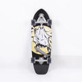 White maple wood street scooter measuring 31 inches in length