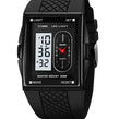 Multi-functional sports waterproof electronic watch with dual display, 39.4mm screen, available in multiple colours