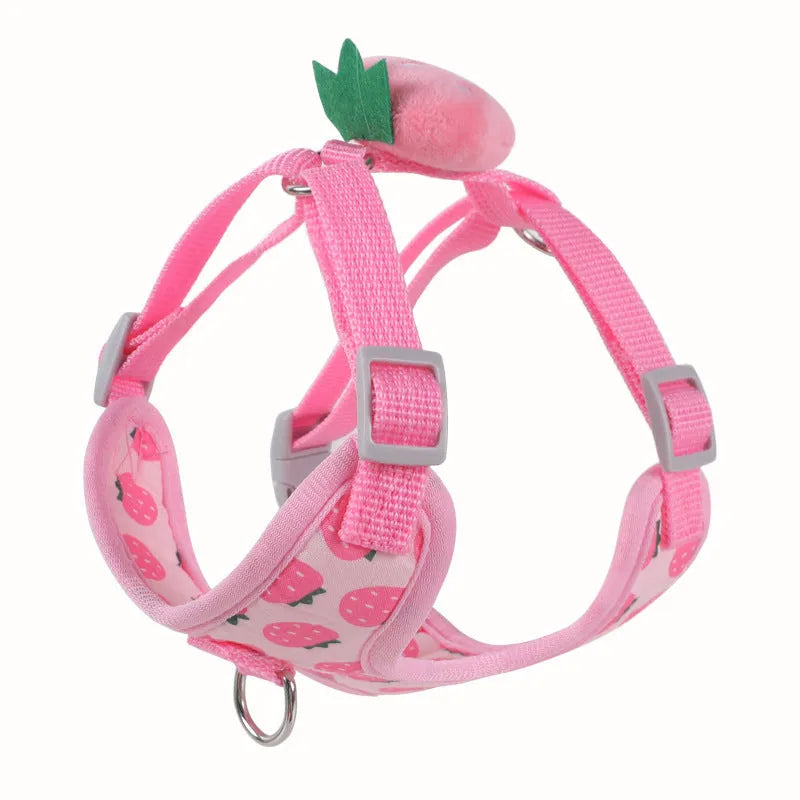 Reflective chest strap dog lead for small dogs in avocado green colour.