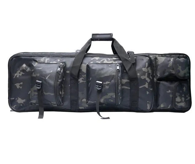 Fashion outdoor backpack portable fishing bag in solid colour Oxford material unisex design