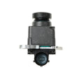 Black plastic reversing camera for Dodge trucks with rotating adjustable angles