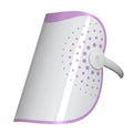 White and purple photon beauty mask IPL device for home facial light therapy.