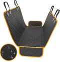 Waterproof car pet kennel rear seat cushion for dogs, 54 by 58 inches, cloth material, in black colour