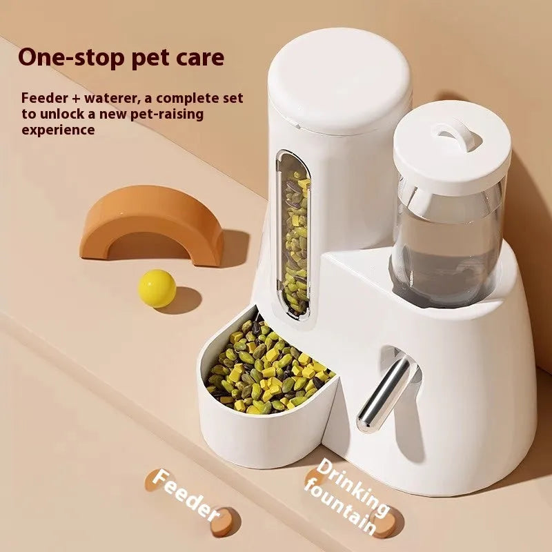Hamster automatic drinking water feeder in blue colour made from PP/PS plastic