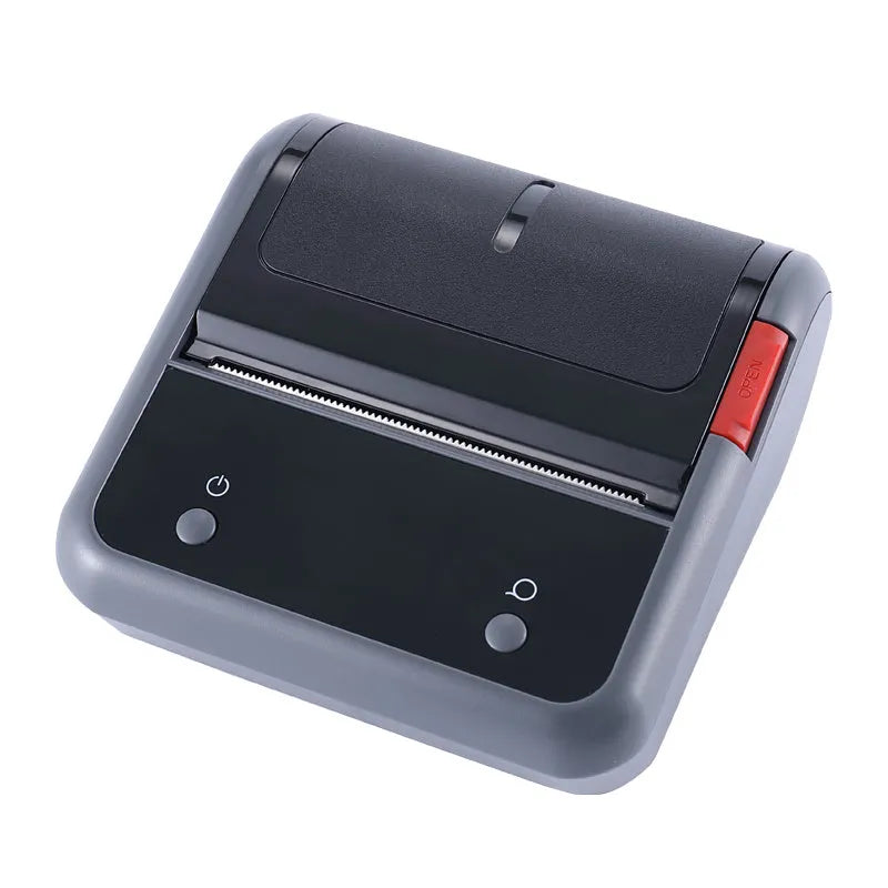 B3S grey commercial smart label printer with Bluetooth thermal printing and label paper