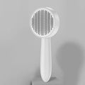 Floating cat comb with 178 steel needles and HTPE protection points in blue