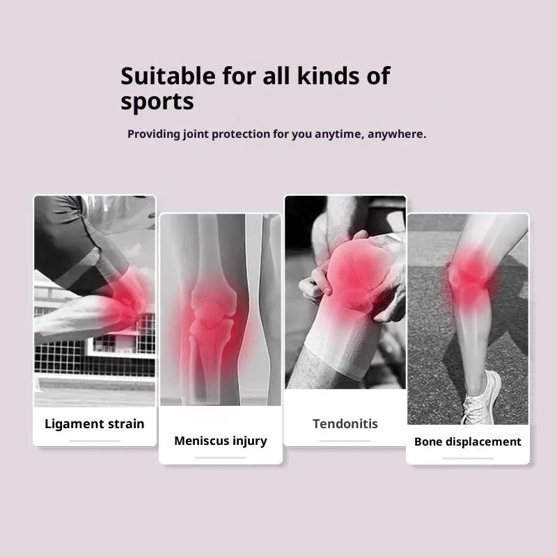 Children's elastic rubber knee protector in black, one-size patella support band