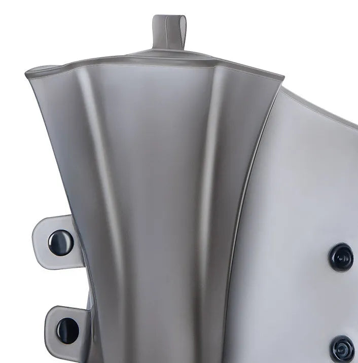 White PVC high top shoe covers for water resistant footwear protection