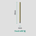 A5 loose leaf notebook refill paper with 9 writing refills including ballpoint, pencil, and plastic types