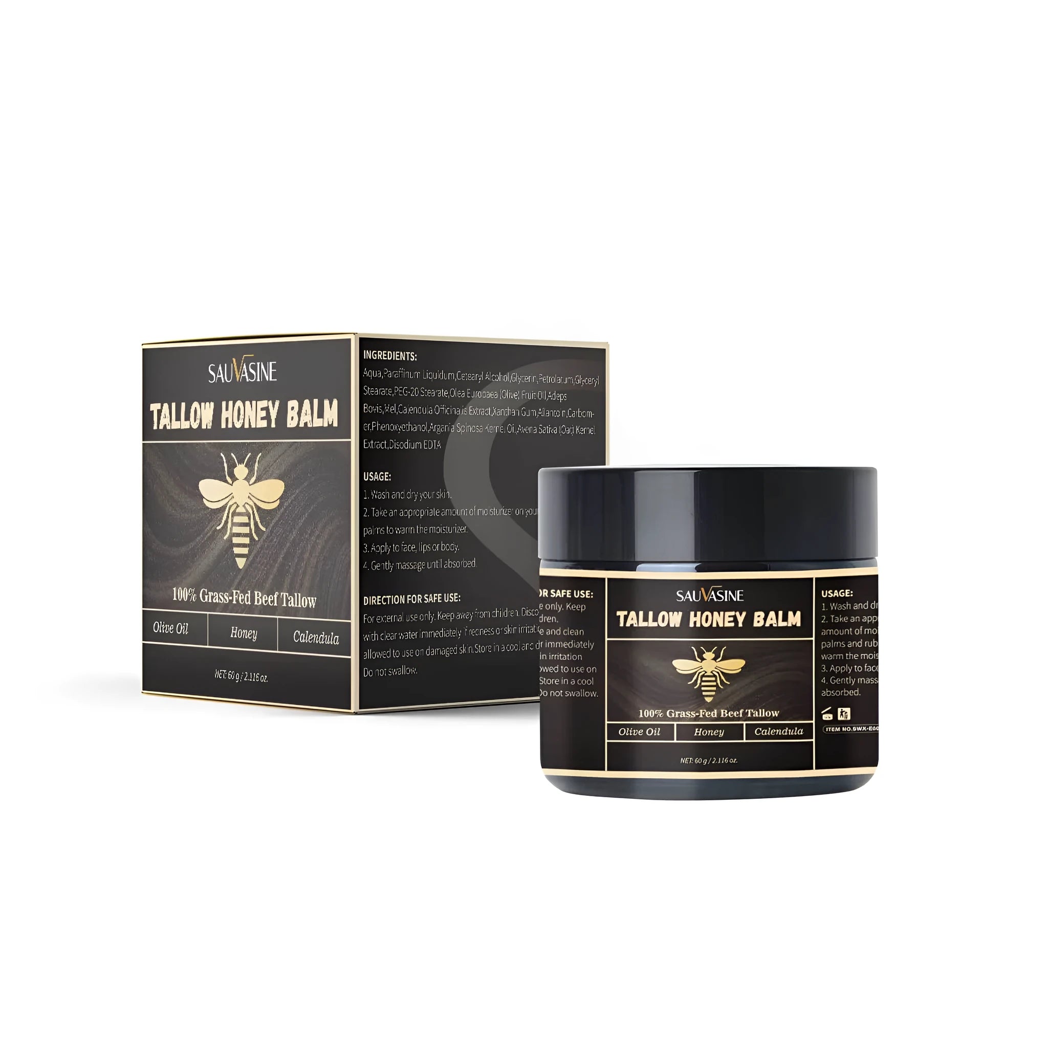 Butter and Honey Cream 60g jar facial moisturiser