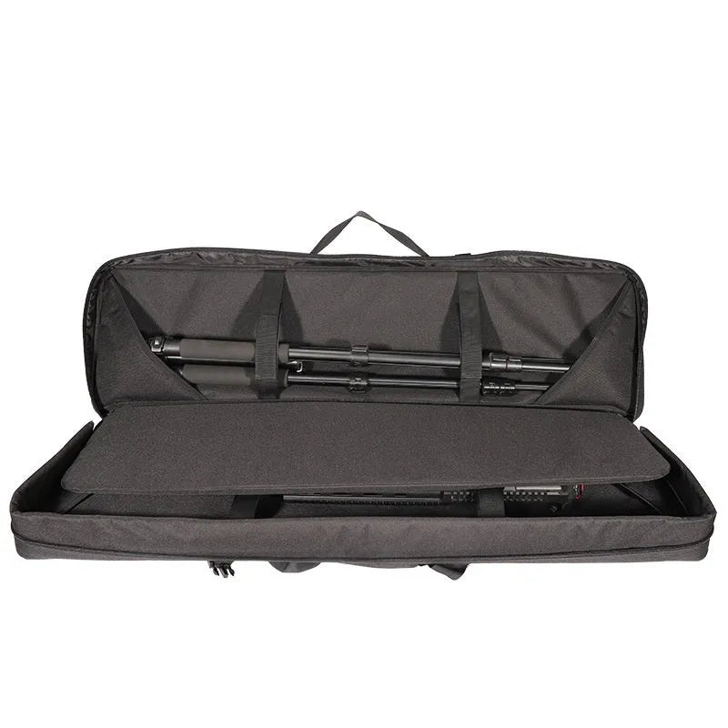 Outdoor Real CS 36-inch water bomb bag in black polyester with solid colour design for paintball and fishing sports