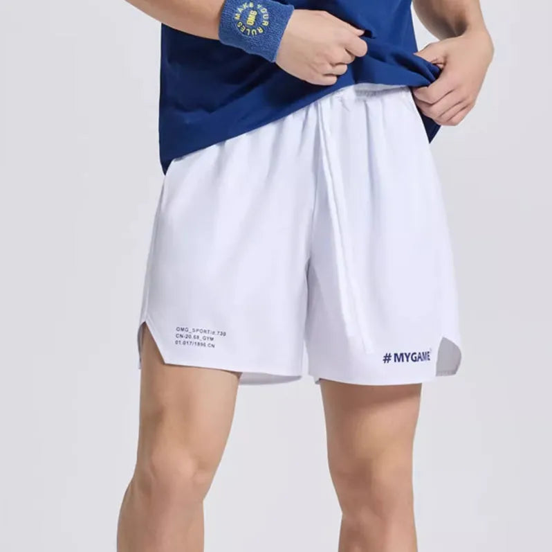 Men's training shorts in four colours with moisture-wicking fabric for sports and fitness
