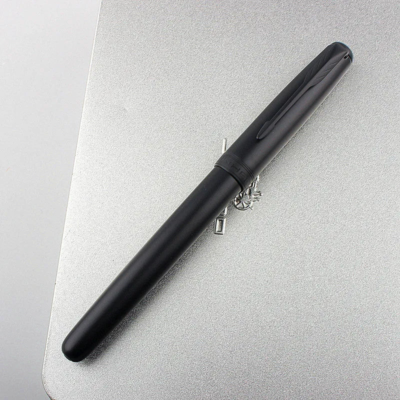 Stainless steel ball pen with 0.5mm tip in various colour options