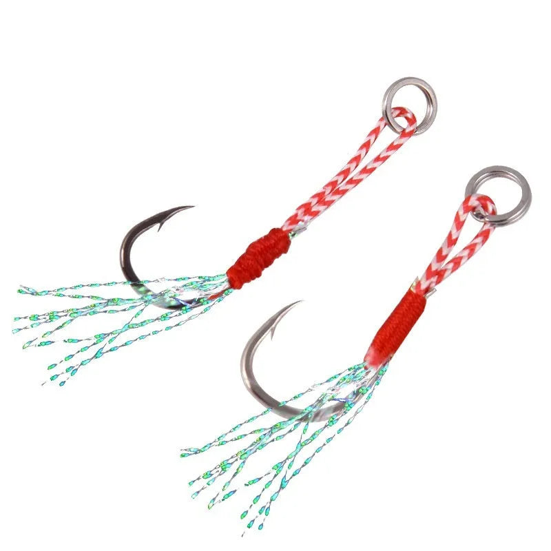 Bright wire iron plate single fishing hook for sea fishing, shown in various sizes from 9 to 14.