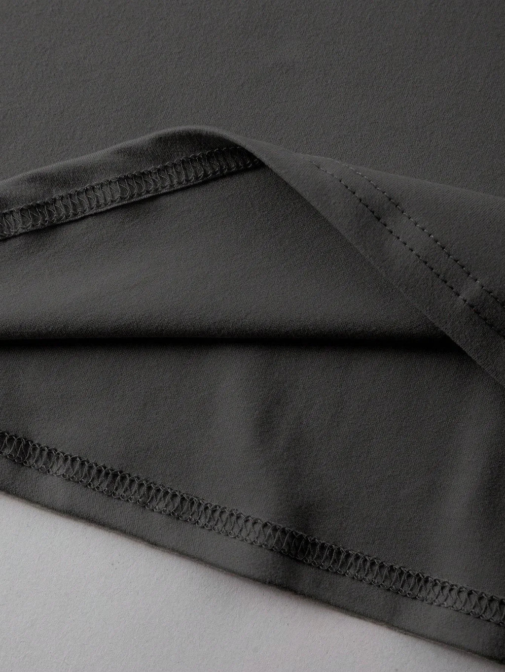 Loose fit cotton short sleeve T-shirt in assorted colours on a hanger