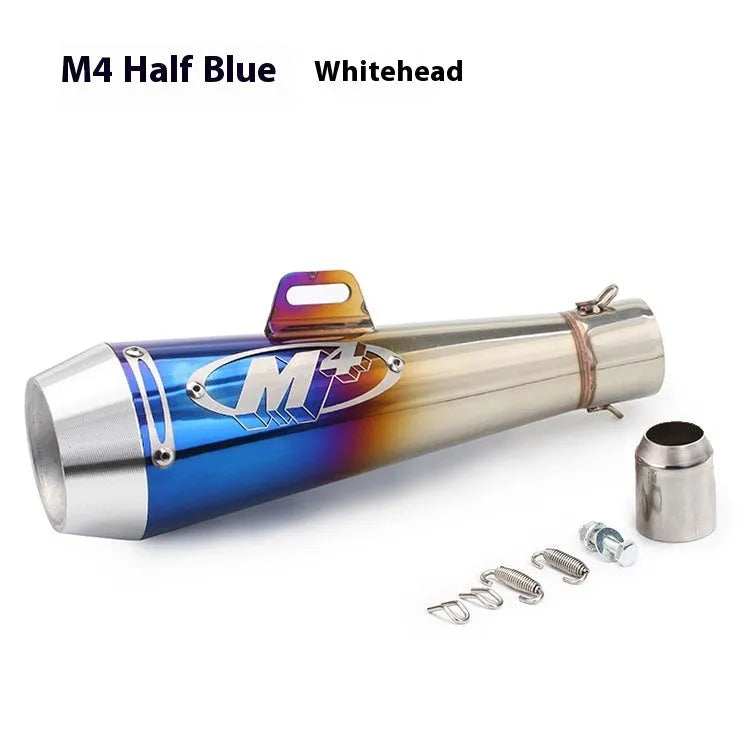 Universal M4 motorcycle exhaust pipe for large displacement bike modification