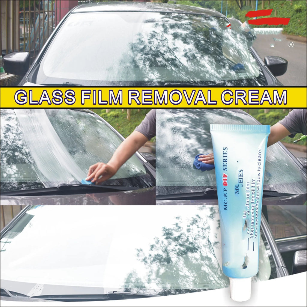 Automotive glass water anti-fog cleaning product in white English version bag with 15ml capacity