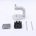 Silver-coloured metric press strap removal tool for watches, jewellery, glasses, and digital electronics
