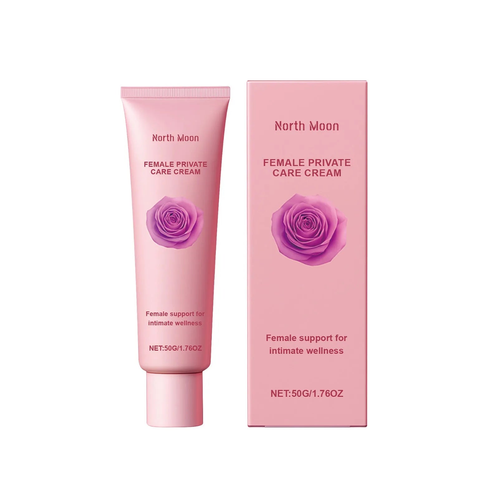50g jar of daily moisturising cream with rose and peppermint extracts for dry skin relief
