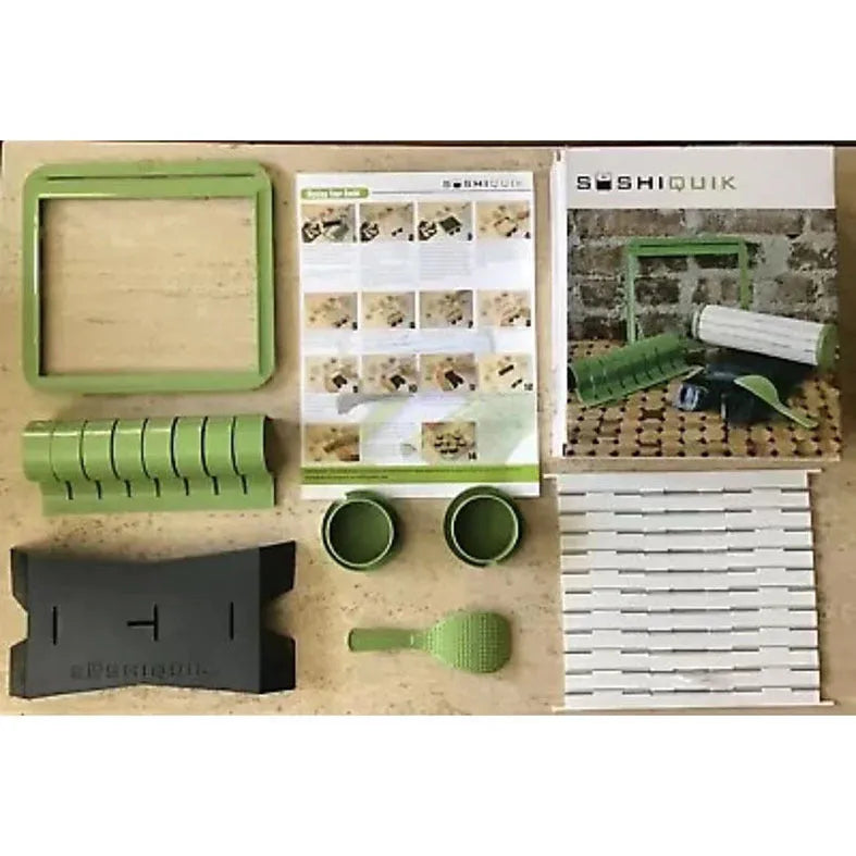 DIY simple sushi making machine with PP stainless steel body and wire, colour box packaging