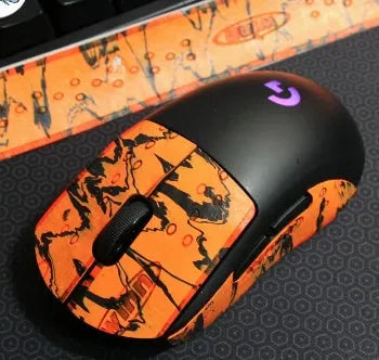 Second generation GPX mouse anti-skid stickers in multiple colour options for custom grip
