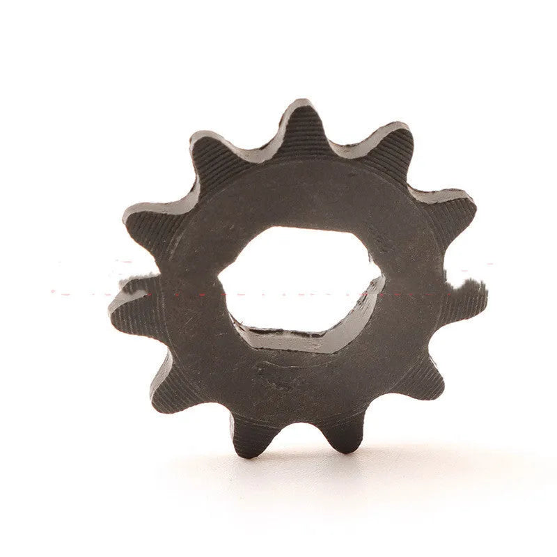Motorcycle cast iron 11-tooth gear for 25hT8F chain reduction motor system