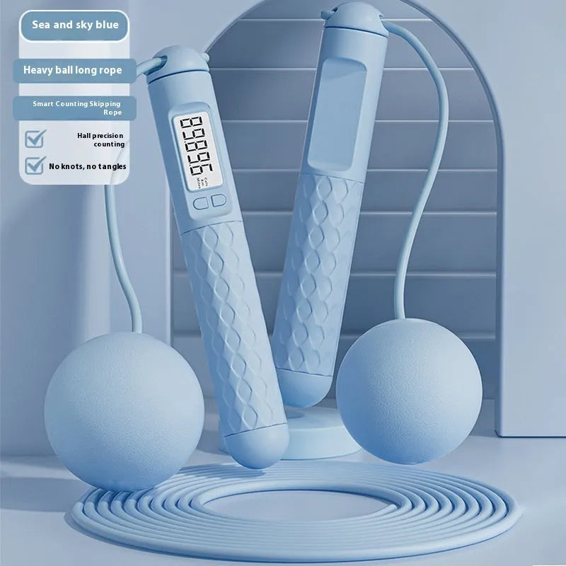 ABS plastic skipping rope with bearing mechanism in various colour options for fitness training
