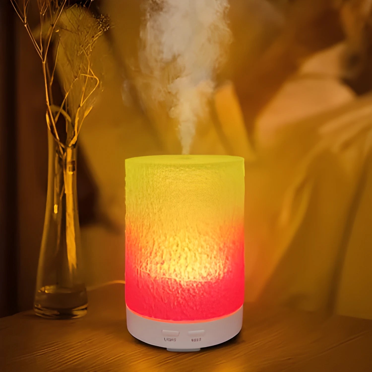 Baby pregnant women humidifier bedside silent aromatherapy machine with ambient light ABS resin home bedroom