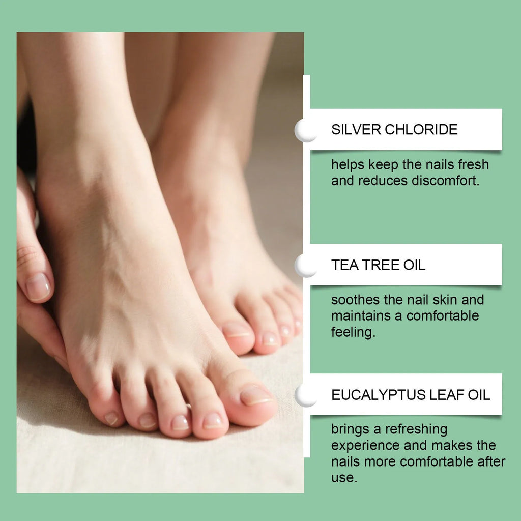 10ml daily gentle nail care essence with tea tree oil and eucalyptus leaf oil for moisturising nail surface
