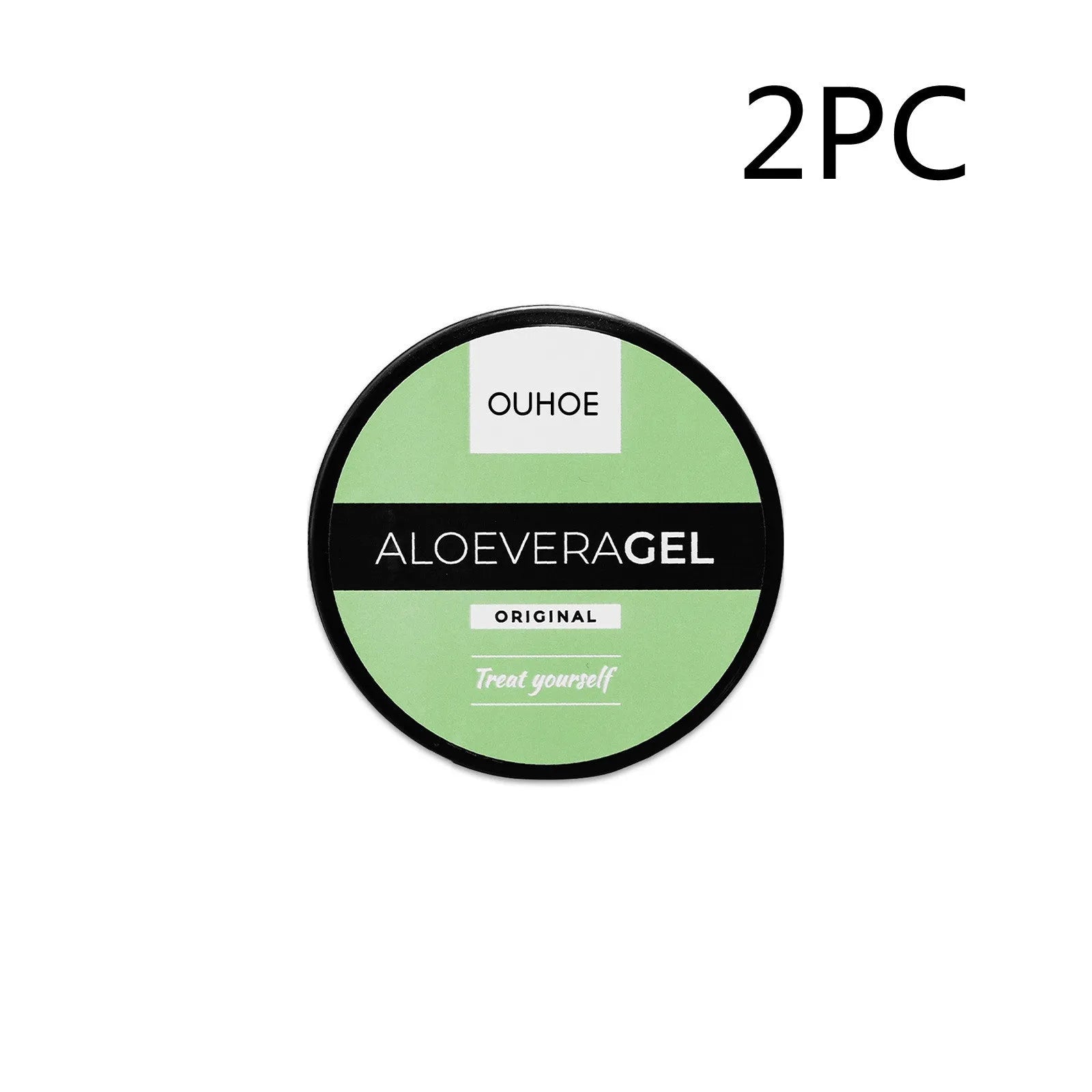 Tanning cream and aloe vera gel set for sunbed or beach tanning with after sun relief