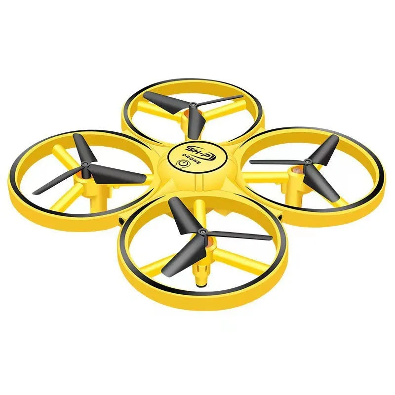 Intelligent gesture sensing flying saucer toy in ABS plastic, 17x17x4.5cm, for children aged 7-14