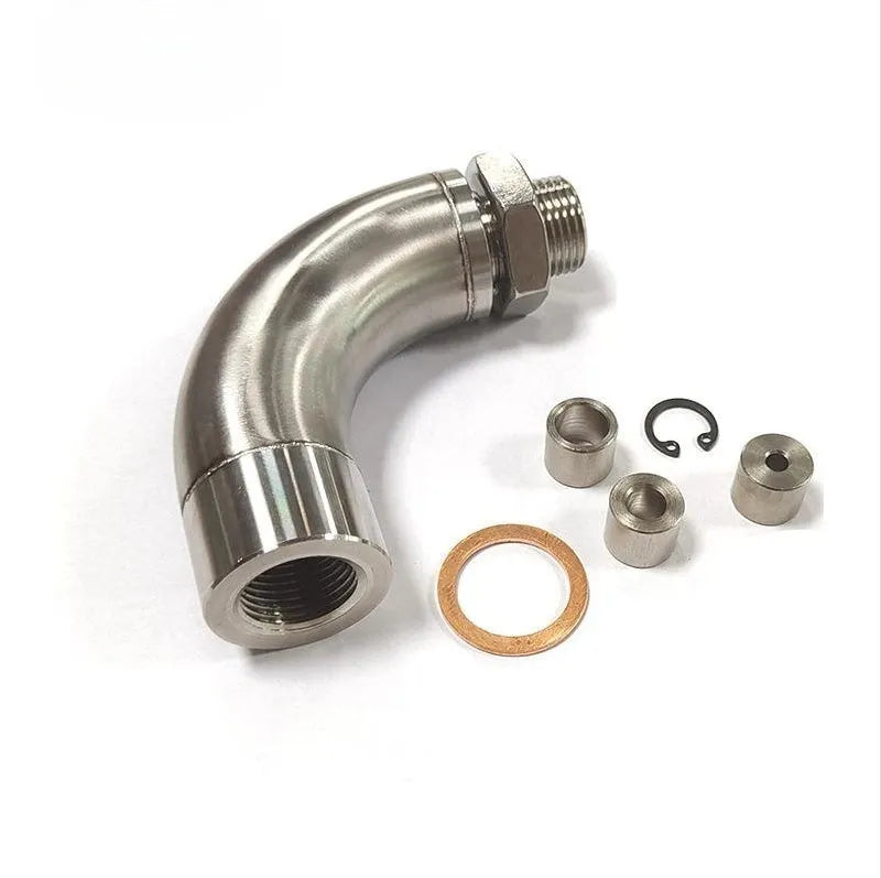 Car M18 x 1.5 temperature sensor adapter flow valve gas flow cross over fitting
