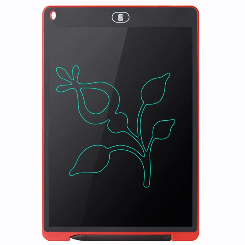 8.5-inch LCD handwriting board in black with pen for children's early education