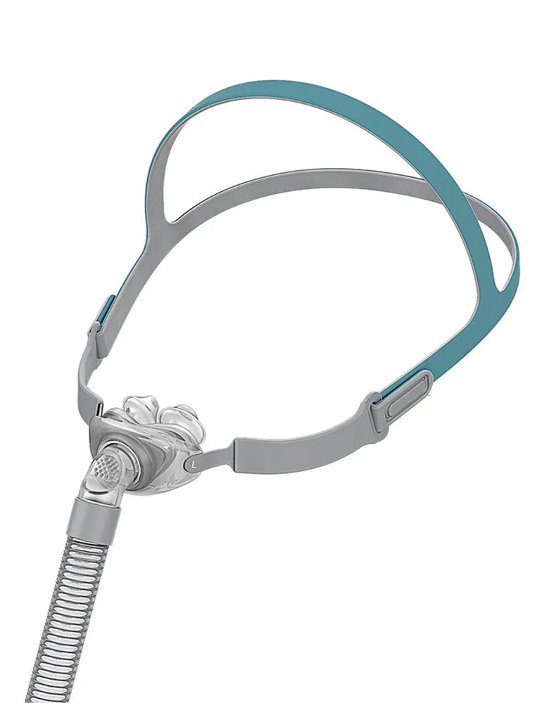 Ventilator nasal pillow and mask replacement accessories with silicone cushion and headband