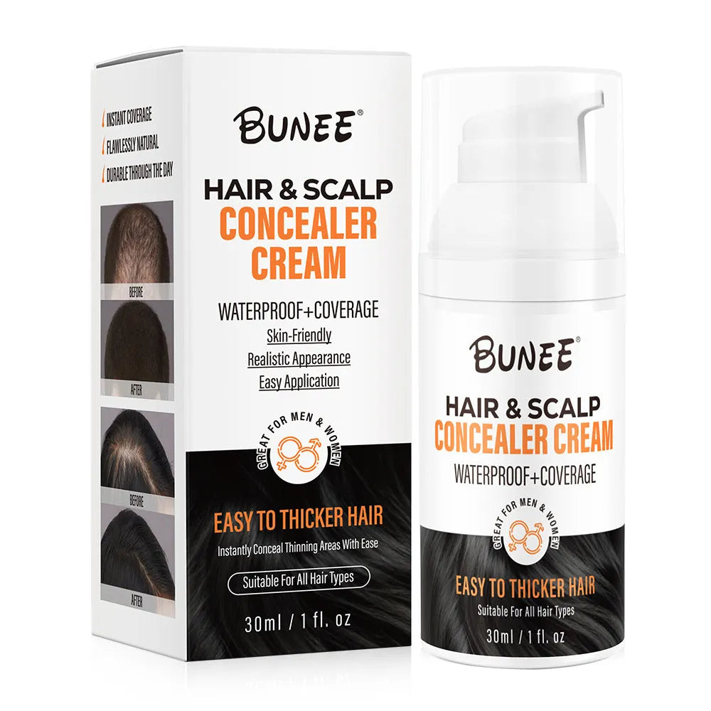 30 ml pot of scalp concealer pomade for hair thinning coverage.