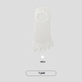 Men's modal cotton five-finger invisible socks in black, white, grey, and khaki colours.