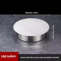 Stainless steel inlay deodorant floor drain cover with tube plug for 201-160 mm waste pipes