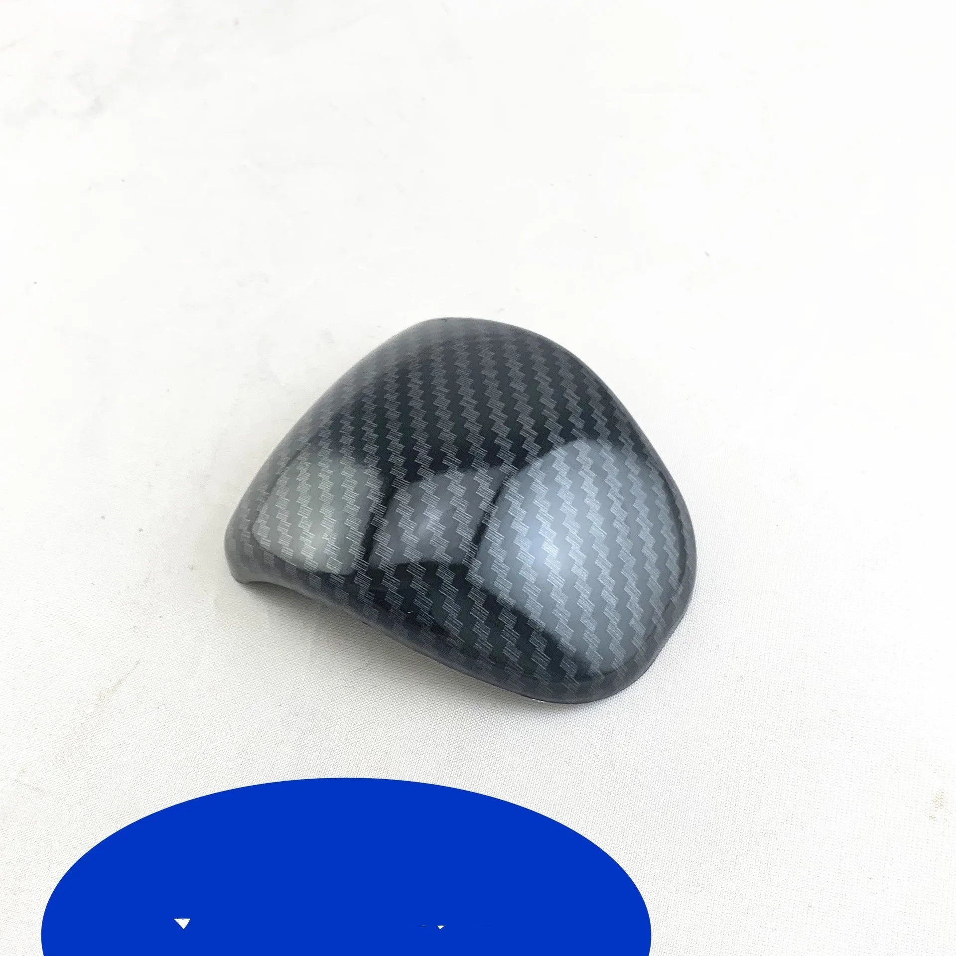 Carbon fibre pattern ABS gear shift cover for car interior modification and dashboard enhancement