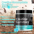 Bottle of water creatine jelly supplement with 120 tablets for men and women sports use