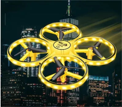 Intelligent gesture sensing flying saucer toy in ABS plastic, 17x17x4.5cm, for children aged 7-14