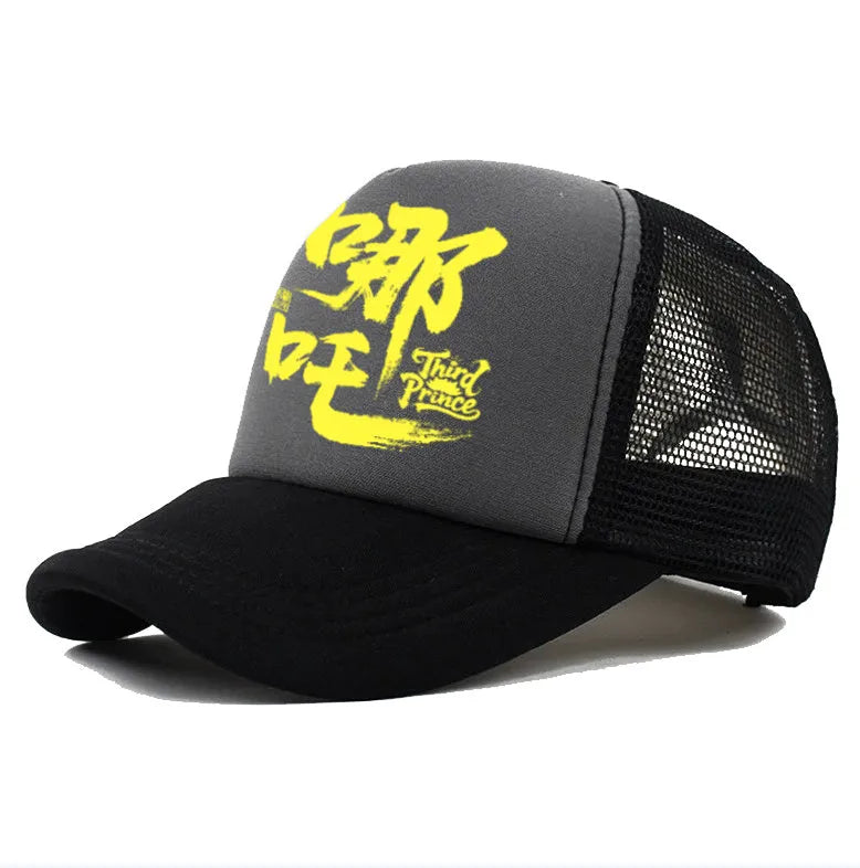 Men's casual baseball cap in six colour options with polyester construction