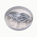 Pet feeding bowl with rotating game board and silicone anti-choke pad in various colour options
