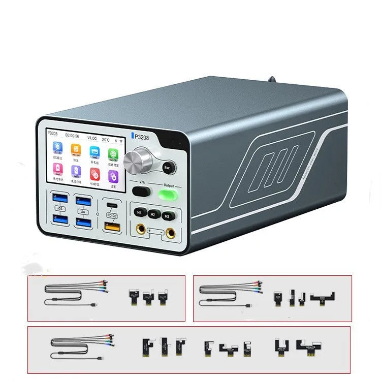 320W smart voltage regulator power meter with digital display for mobile phone repair