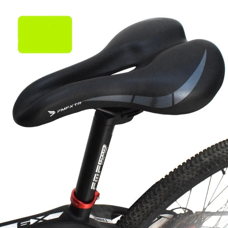 Bicycle saddle cushion with hollow design measuring 270mm by 180mm in 3147 colour