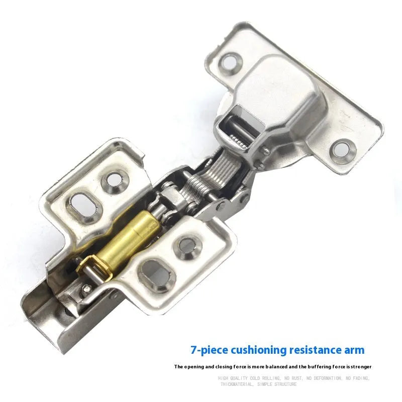 761 cold rolled steel hydraulic damping cabinet hinge with nickel plating