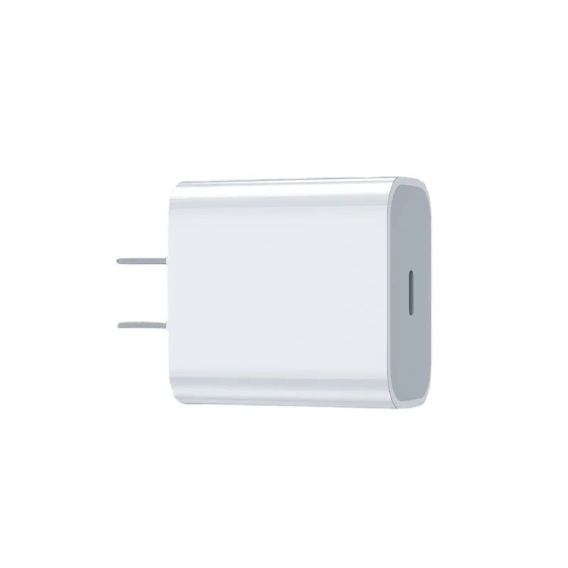 PD20W mobile phone charger with USB port in American and European variants