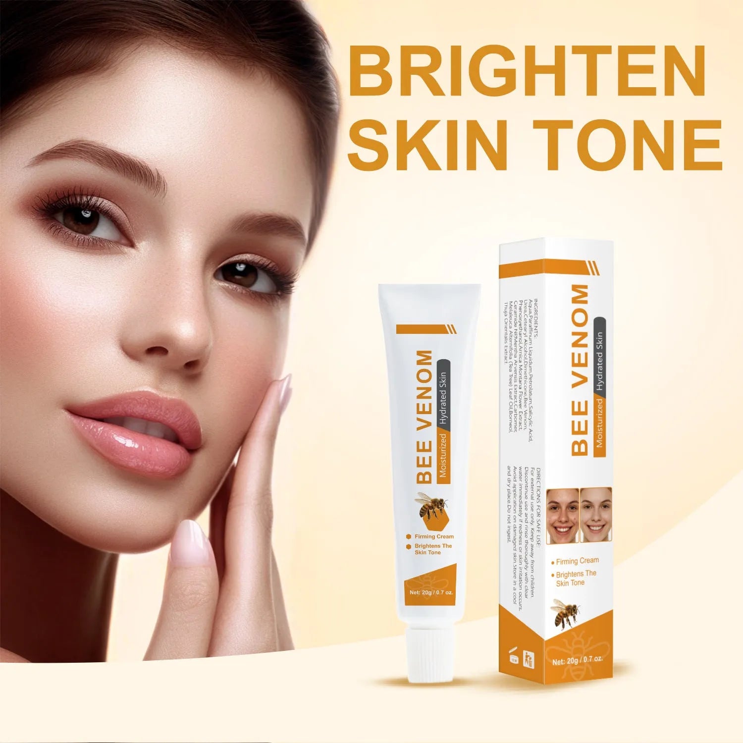 BEE Facial Neck Cream 20g moisturising product for face and neck skincare